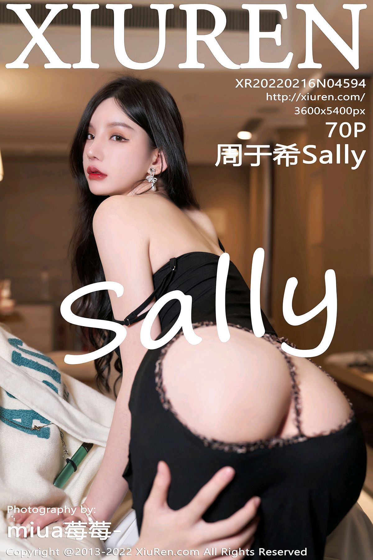 Xiuren 2022.02.16 NO.4594 Zhou Yuxi Sally